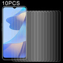 For OPPO A16 / A16S 10 PCS 0.26mm 9H 2.5D Tempered Glass Film