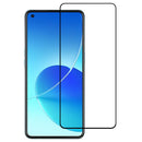 For OPPO Reno6 4G / Reno6 Z Full Glue Full Cover Screen Protector Tempered Glass Film
