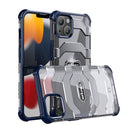 wlons Explorer Series PC+TPU Protective Case For iPhone 13(Navy Blue)