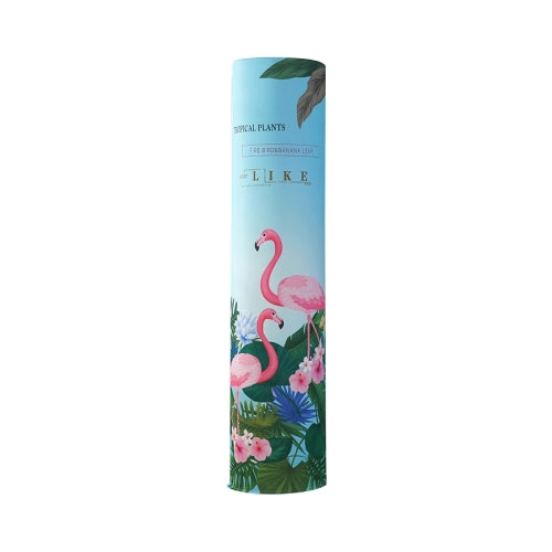 Elastic Cloth Cabinet Type Air Conditioner Dust Cover, Size:190 x 40cm(Tropical Flamingo)