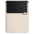 NILLKIN 3 in 1 Multi-function Computer Bag Laptop Sleeve with Holder + Wrist Pad Function, Size:16.1 inch(Vertical Black and White)