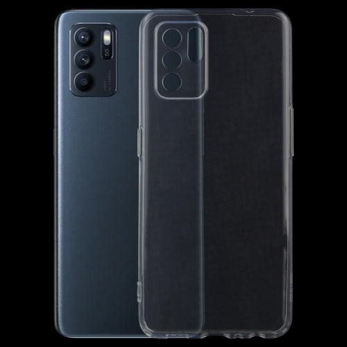 For OPPO Reno6 Z 0.75mm Ultra-thin Transparent TPU Soft Protective Case