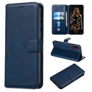 For Huawei nova 5 / nova 5 Pro Classic Calf Texture Horizontal Flip PU Leather Case, with Holder & Card Slots & Wallet(Blue)