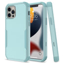 Commuter Shockproof TPU + PC Protective Case For iPhone 13 Pro(Grey Green)