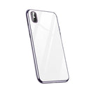 For iPhone XR SULADA Shockproof Ultra-thin TPU Protective Case(Purple)