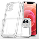 Crystal Clear Shockproof PC + TPU Protective Case For iPhone 12 mini(Transparent)