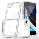 Crystal Clear Shockproof PC + TPU Protective Case For iPhone SE 2020 / 8 / 7(Transparent)