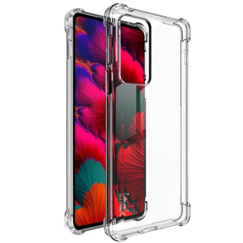 For Motorola Edge 20 Pro / S Pro IMAK All-inclusive Shockproof Airbag TPU Case with Screen Protector(Transparent)