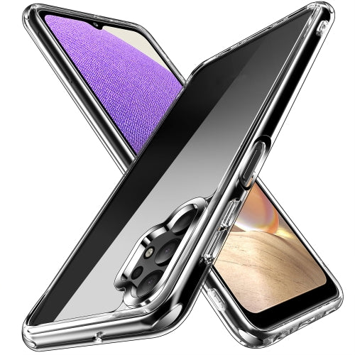 For Samsung Galaxy A32 5G TPU + PC Transparent Shockproof Protective Case