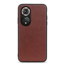 For Honor 50 Accurate Hole Sheep Texture Leather Shockproof Case(Brown)