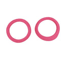 Car Suede Wrap Central Control Air Outlet Decorative Sticker for Subaru BRZ / Toyota 86 2013-2020, Left and Right Drive Universal(Pink)