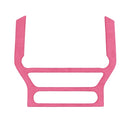 Car Suede Wrap Central Control CD Panel Cover for Ford Mustang 2015-2021, Left and Right Drive Universal(Pink)