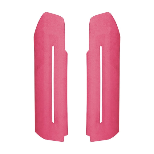 Car Suede Wrap Door Armrest Cover for Ford Mustang 2015-2021, Left and Right Drive Universal(Pink)