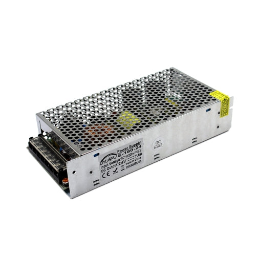 S-180-24 DC24V 7.5A 180W LED Regulated Switching Power Supply, Size: 199 x 98 x 42mm