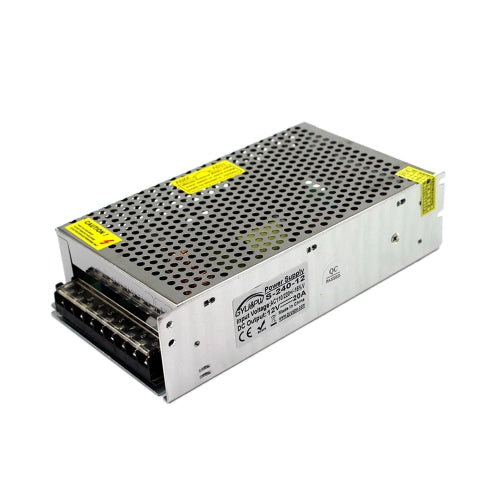 S-240-12 DC12V 20A 240W LED Regulated Switching Power Supply, Size: 200 x 110 x 49mm