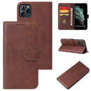 Calf Texture Buckle Horizontal Flip Leather Case with Holder & Card Slots & Wallet For iPhone 11 Pro Max(Brown)