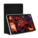 For Teclast T40 Plus Horizontal Flip PU Leather Case with Holder(Black)