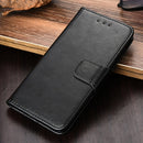 For Huawei P30 Lite Crystal Texture Horizontal Flip Leather Case with Holder & Card Slots & Wallet(Black)