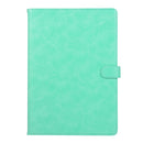 Crazy Horse Texture Horizontal Flip Leather Case with Buckle & Holder & Card Slots & Wallet & Photo Frame For iPad 9.7 2018 / 2017(Mint Green)