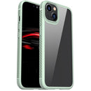 iPAKY MG Series Transparent TPU + PC Airbag Shockproof Case For iPhone 13(Green)