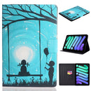 Coloured Drawing Horizontal Flip Leather Tablet Case with Holder & Card Slot & Sleep / Wake-up Function For iPad mini 6(Lovers)