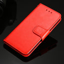 For Samsung Galaxy A32 5G Crystal Texture Horizontal Flip Leather Case with Holder & Card Slots & Wallet(Red)