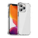 iPAKY Crystal Clear Series Transparent Shockproof TPU + PC Protective Case For iPhone 13 Pro