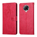 For Xiaomi Redmi K30 Ultra Beauty Girl Embossing Pattern Horizontal Flip Leather Case with Holder & Card Slot & Wallet & Photo Frame(Red)