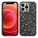 Glitter Powder Shockproof TPU Protective Case For iPhone 13(Black)