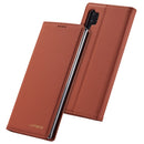 For Galaxy Note 10 Plus LC.IMEEKE LC-002 Series Skin Hand Feeling PU + TPU Horizontal Flip Leather Case with Holder & Card Slot & Wallet(Brown)
