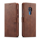 For Huawei Mate 20 LC.IMEEKE Calf Texture Horizontal Flip Leather Case, with Holder & Card Slots & Wallet(Brown)