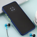 For Huawei Mate 20 Pro Skin Hand Feeling Series Anti-fall Frosted PC+ TPU Case(Blue)