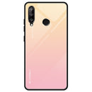 For Huawei Enjoy 9s / Honor 10i / Honor 20i / P Smart+ 2019 Gradient Color Glass Case(Yellow)