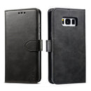 For Galaxy S8 GUSSIM Business Style Horizontal Flip Leather Case with Holder & Card Slots & Wallet(Black)