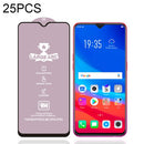 For OPPO F9 25 PCS 9H HD High Alumina Full Screen Tempered Glass Film
