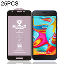 25 PCS 9H HD Large Arc High Alumina Full Screen Tempered Glass Film for Galaxy A2 Core