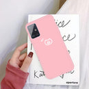 For Galaxy A71 Little Pig Pattern Frosted TPU Protective Case(Pink)