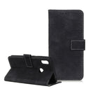 For OPPO A8 Crocodile Texture Horizontal Flip Leather Case with Holder & Card Slots & Wallet(Black)