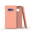 For Galaxy S10e Solid Color TPU Slim Shockproof Protective Case(Orange)