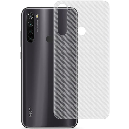 For Xiaomi Redmi Note 8T IMAK PVC Carbon Fiber Texture Translucent Feel Back Film