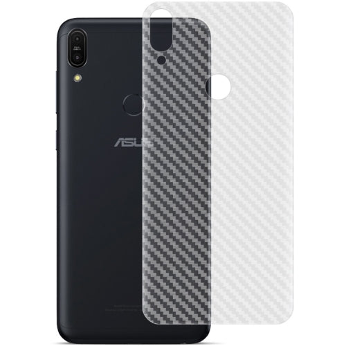 For Asus Zenfone Max Pro (M1) ZB601KL / ZB602KL IMAK PVC Carbon Fiber Texture Translucent Feel Back Film