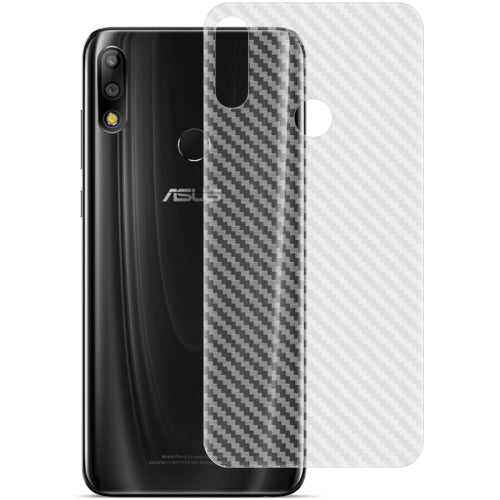 For Asus Zenfone Max Pro (M2) ZB631KL IMAK PVC Carbon Fiber Texture Translucent Feel Back Film