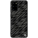 For Galaxy S20+ / Galaxy S20+ 5G NILLKIN Glorious Series TPU + PC 3D Geometric Texture Reflective Mobile Phone Protective Case(Thunderbolt Texture)