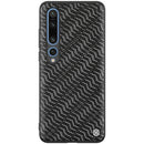 For Xiaomi Mi 10 Pro NILLKIN Glorious Series TPU + PC 3D Geometric Texture Reflective Mobile Phone Protective Case(Silver Light)