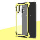 For Galaxy A20e Blade Series Transparent AcrylicProtective Case(Yellow)