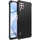 For Huawei nova 6 SE / P40 Lite IMAK All-inclusive Shockproof Airbag TPU Protective Case, with Screen Protector(Metallic Black)