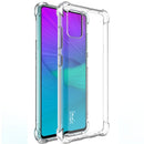 For Galaxy A71 4G International Version IMAK All-inclusive Shockproof Airbag TPU Protective Case, with Screen Protector(Transparent)