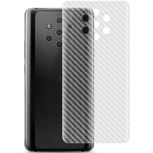For Nokia 9 PureView IMAK Carbon Fiber Pattern PVC Back Protective Film