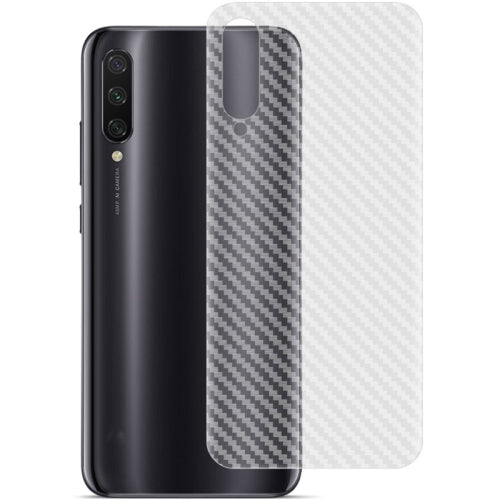 For Xiaomi Mi CC9e IMAK Carbon Fiber Pattern PVC Back Protective Film