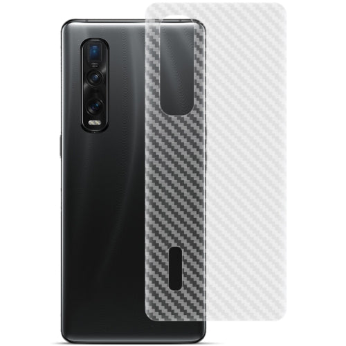 For OPPO Find X2 Pro IMAK Carbon Fiber Pattern PVC Back Protective Film